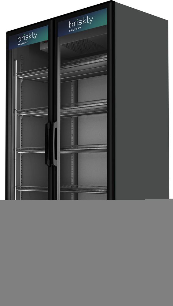 Холодильный шкаф Briskly 11 (серый внутр. кабинет)