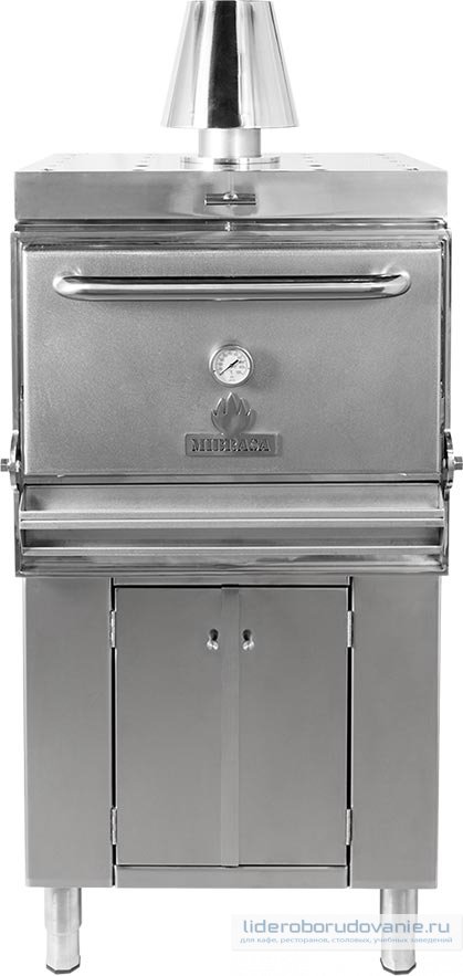 печь на твердом топливе (хоспер) Mibrasa HMB AB 110 Inox