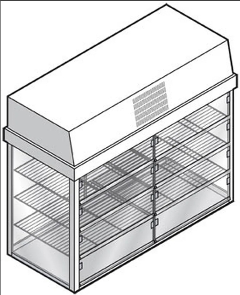 Витрина холодильная Emainox HCVTRF 15 8035110HC