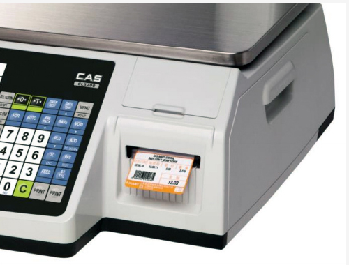 Весы торговые с печатью этикеток Cas CL3000-6P TCP-IP