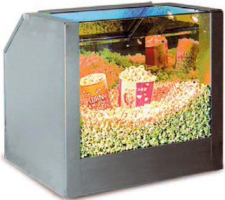 Витрина для попкорна ТТМ VTP1-075n