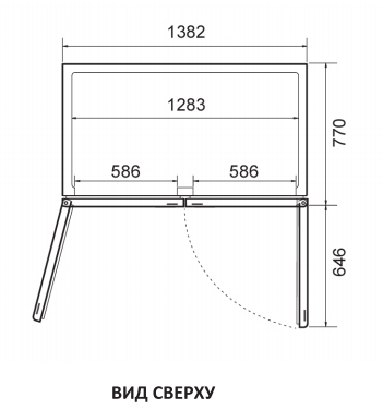 Холодильный шкаф Turbo Air FD-1250R-G2