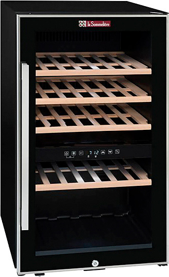 Двухзонный винный шкаф La Sommeliere ECS50.2Z