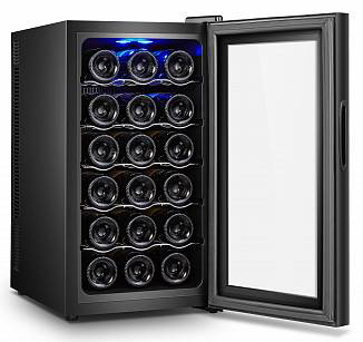 Монотемпературный винный шкаф Hurakan HKN-WNC50T