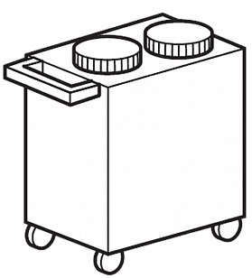 Диспенсер для тарелок Apach Chef Line LDH8450