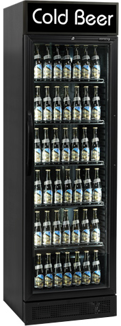 Холодильный шкаф Tefcold CEV425CP Black