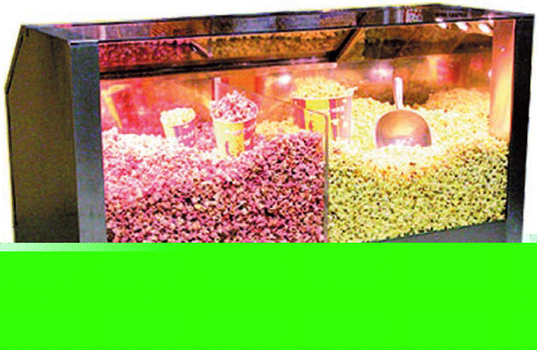 Витрина для попкорна ТТМ VTP3-120n