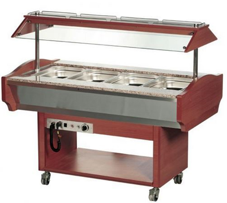 Салат-бар охлаждаемый Eqta SB 4C (Mahogany)