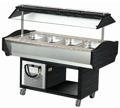 Салат-бар охлаждаемый Eqta SB 4C (Wenge)