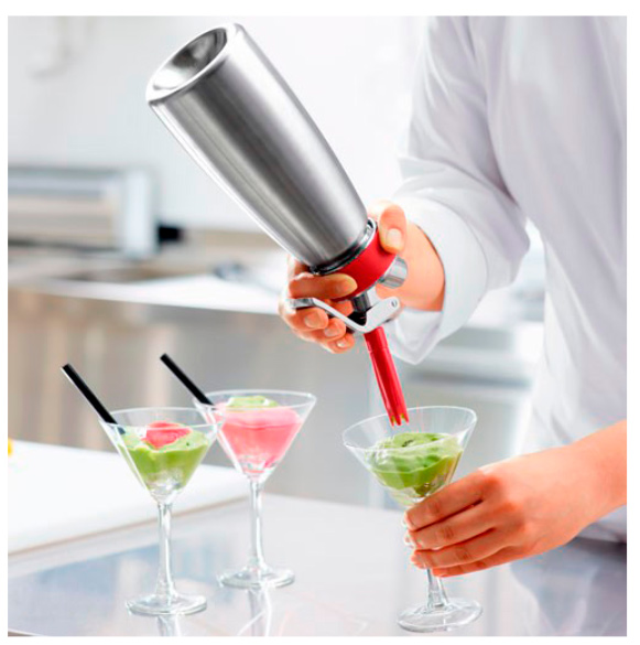 Сифон для приготовления взбитых сливок Luxstahl 2120314