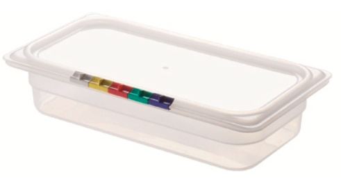 Гастроемкость Luxstahl из полипропилена без крышки GN 1/3 325х176х65 мм прозрачная [21010]