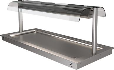 Поверхность охлаждаемая с витриной Apach Chef Line LTRSI2SDR