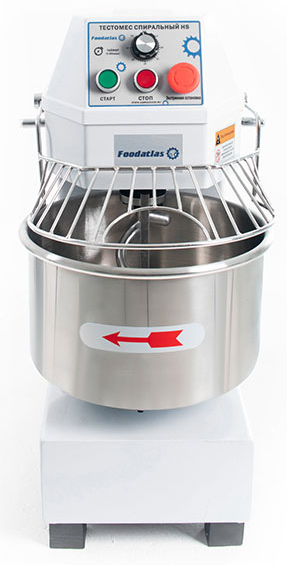 Спиральный тестомес Foodatlas HS-10 Eco