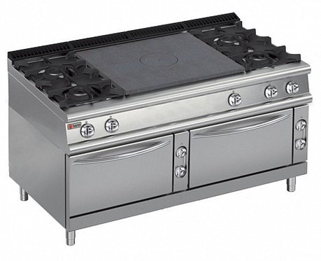 Плита газовая Apach Chef Line LRSTG167R4FE