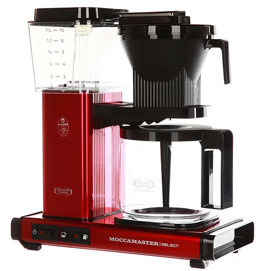 Капельная кофеварка Moccamaster KBG741 Select красный металлик