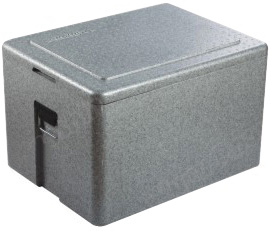 Термоконтейнер для вторых блюд Foodatlas H-65L (серый)