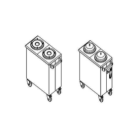 Диспенсер для тарелок Kovinastroj (Kogast) 2TCC27-V 40224