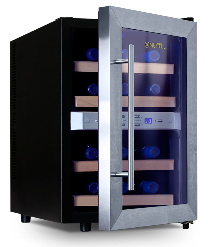 Двухзонный винный шкаф Meyvel MV12-SF2 (easy)