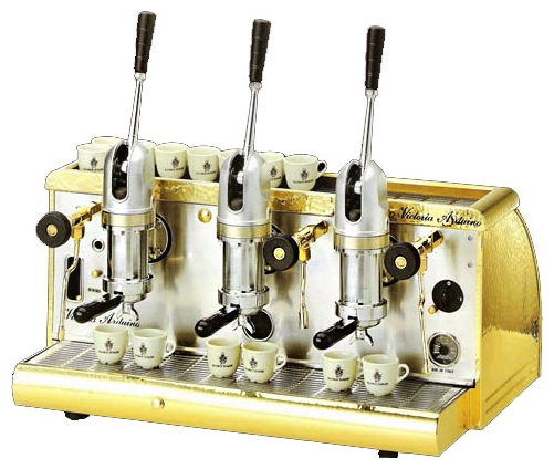 Рожковая кофемашина Victoria Arduino Athena leva 3 brass (57575)