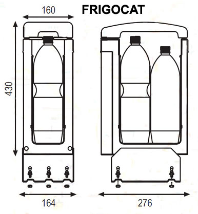 Автохолодильник переносной Indel B Frigocat 24V