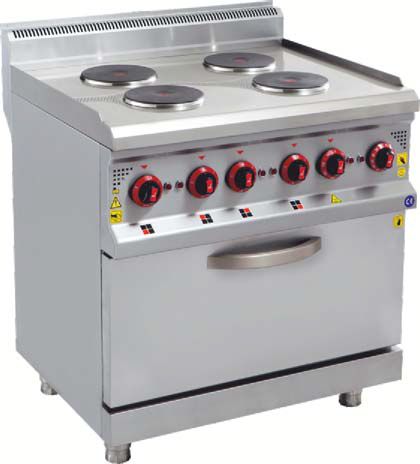 Плита электрическая Gastroinox KRCS-FOE 870