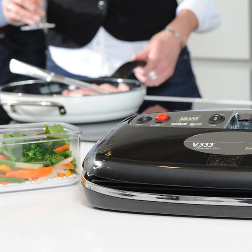 Вакуумный упаковщик бескамерный Lava V.333 Premium Black Edition