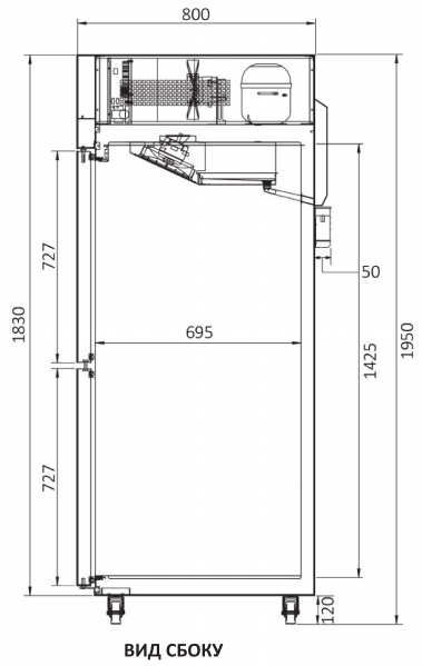 Холодильный шкаф Turbo Air KR25-2