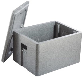 Термоконтейнер для вторых блюд Foodatlas H-65L (серый)