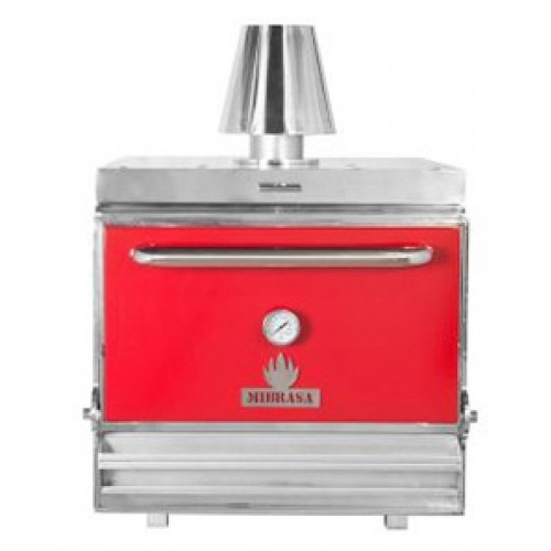 Печь на твердом топливе (хоспер) Mibrasa HMB 110 RED