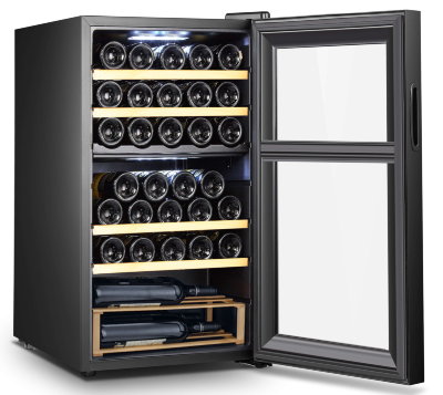 Двухзонный винный шкаф La Sommeliere SLS33DZ