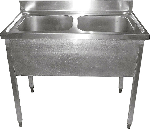 Ванна моечная Eksi СТВ-950х600х850 (2 ванны)