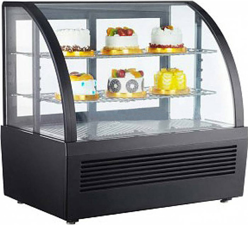 Витрина холодильная настольная Enigma RTW-100L-3 Black