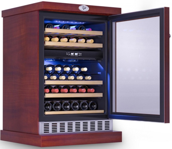 Двухзонный винный шкаф Ip Industrie CEXP 45-6 CD