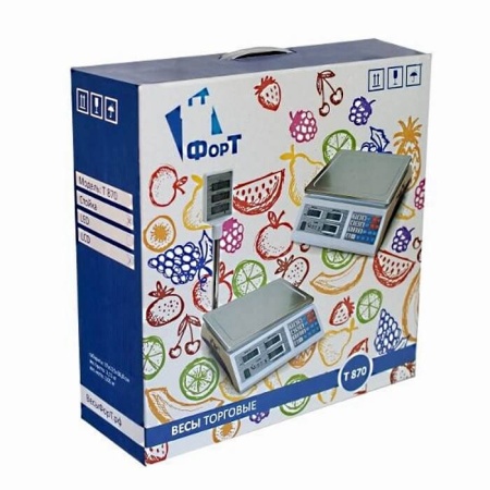 Весы товарные Форт 870B ТРЕЙД 15 кг (335х115х390мм, платф. 230х330 мм)