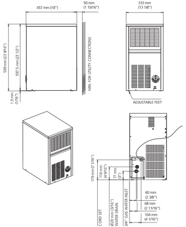 Льдогенератор Bar Line (Scotsman) B 2006 AS