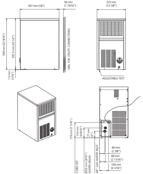 Льдогенератор Bar Line (Scotsman) B 2006 AS