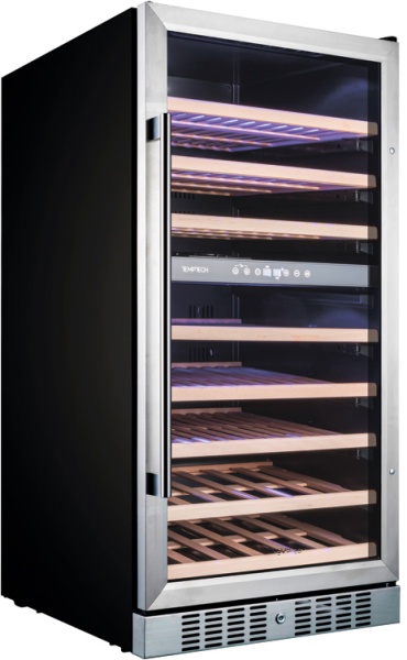 Двухзонный винный шкаф Temptech WP120DCS