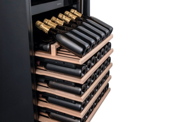 Двухзонный винный шкаф Temptech E1000DRB