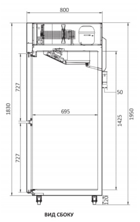 Холодильный шкаф Turbo Air KR65-6