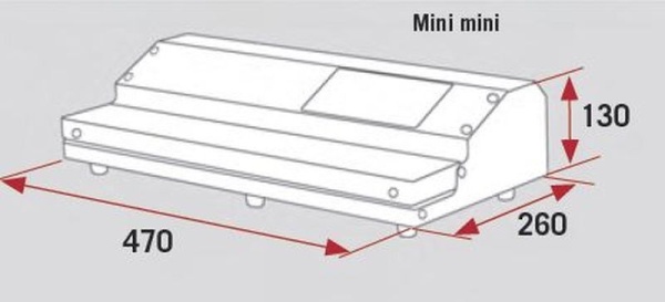 Вакуумный упаковщик бескамерный Lavezzini Mini Mini