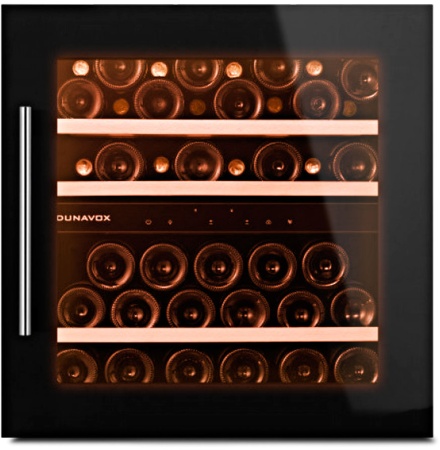 Двухзонный винный шкаф Dunavox  DAB-41.83DB
