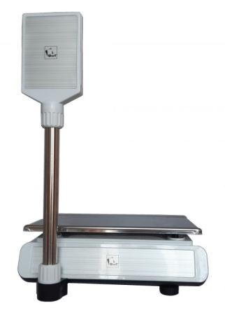 Весы товарные Форт 586 В (32, 5) LCD Азимут (330х115х340 мм, платформа 230х330 мм, со стойкой)