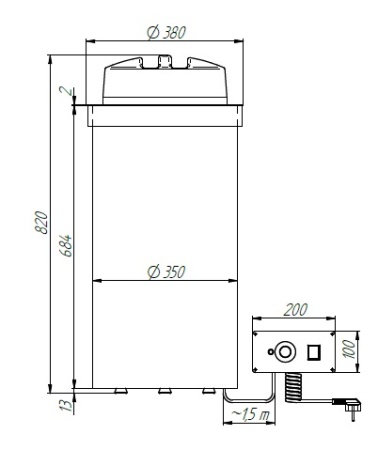 Диспенсер для тарелок Kocateq DM94976/2
