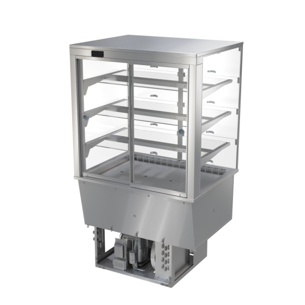 Витрина холодильная настольная Atesy Регата ХВ- 900-1240-02-К