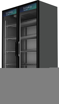 Холодильный шкаф Briskly 11 (серый внутр. кабинет)