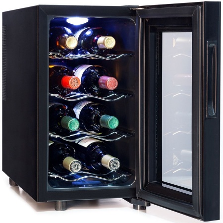 Монотемпературный винный шкаф Cavanova CV008NS