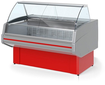 Морозильная витрина Golfstream Двина CS 150 ВН красная б/б