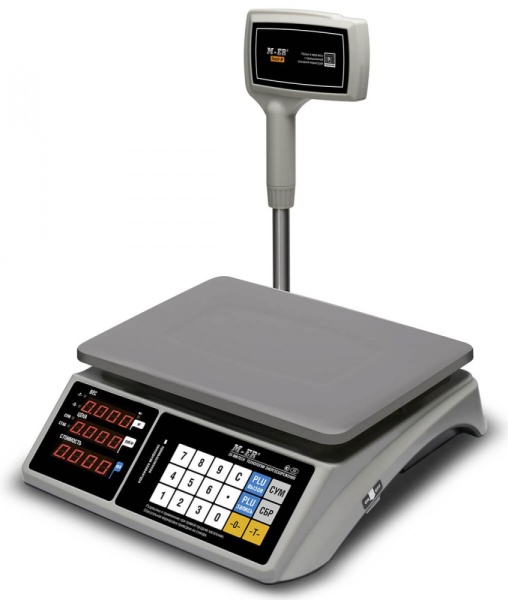 Весы торговые Mertech 328 ACPX-32.5 TOUCH-M LED