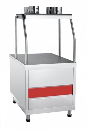 Прилавок для столовых приборов Abat Аста ПСП-70КМ столешница нерж. (21000011563)