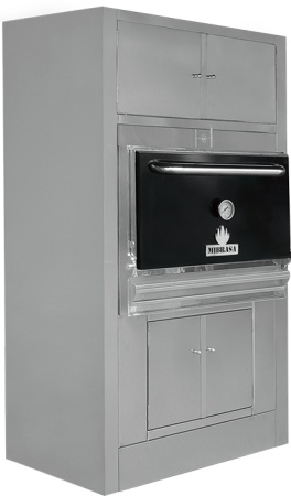 Печь на твердом топливе (хоспер) Mibrasa HMB AC 75